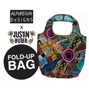 Aboriginal Art | Fold up Bag | Justin Butler